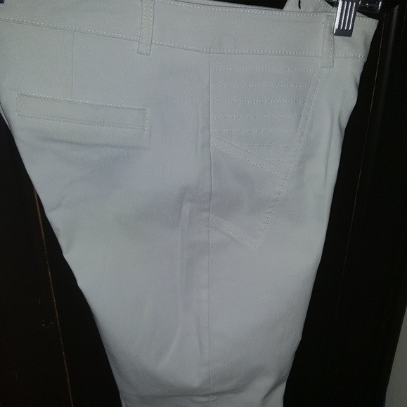Dazz White Rayon spandex pants - Picture 2 of 5